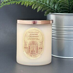 BBW Almond Croissant Bath & Body Works Single Wick Candle
